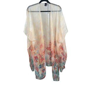 sheer sleeveless cover all beach casual over jeans one size